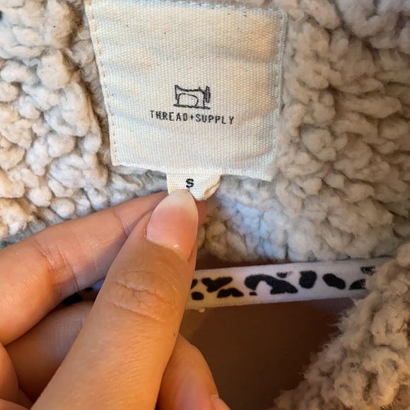 Teddy Bear zip up coat - Picture 2 of 3